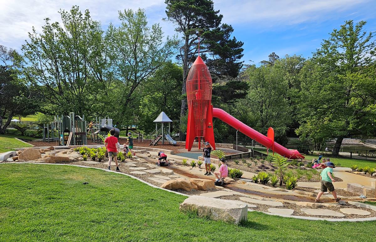 the rocket at Blackheath memorial park