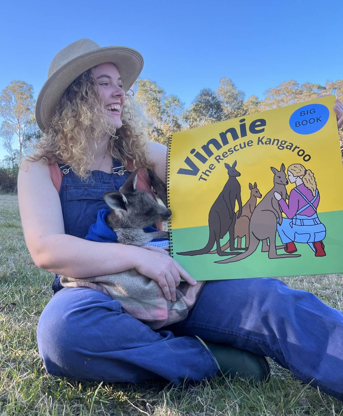 vinnie the rescue kangaroo book