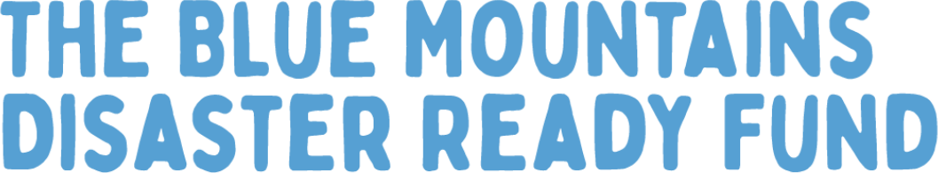 blue mountains disaster ready fund